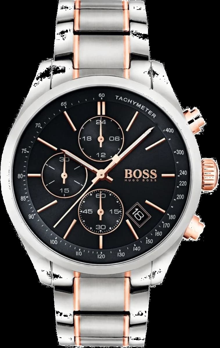 Montre Homme Hugo Boss 1513473 Bracelet Bicolore Acier
