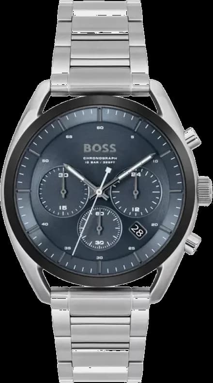 Montre Homme Hugo Boss 1514093 Sport Lux Top Cadran Bleu et Bracelet Acier