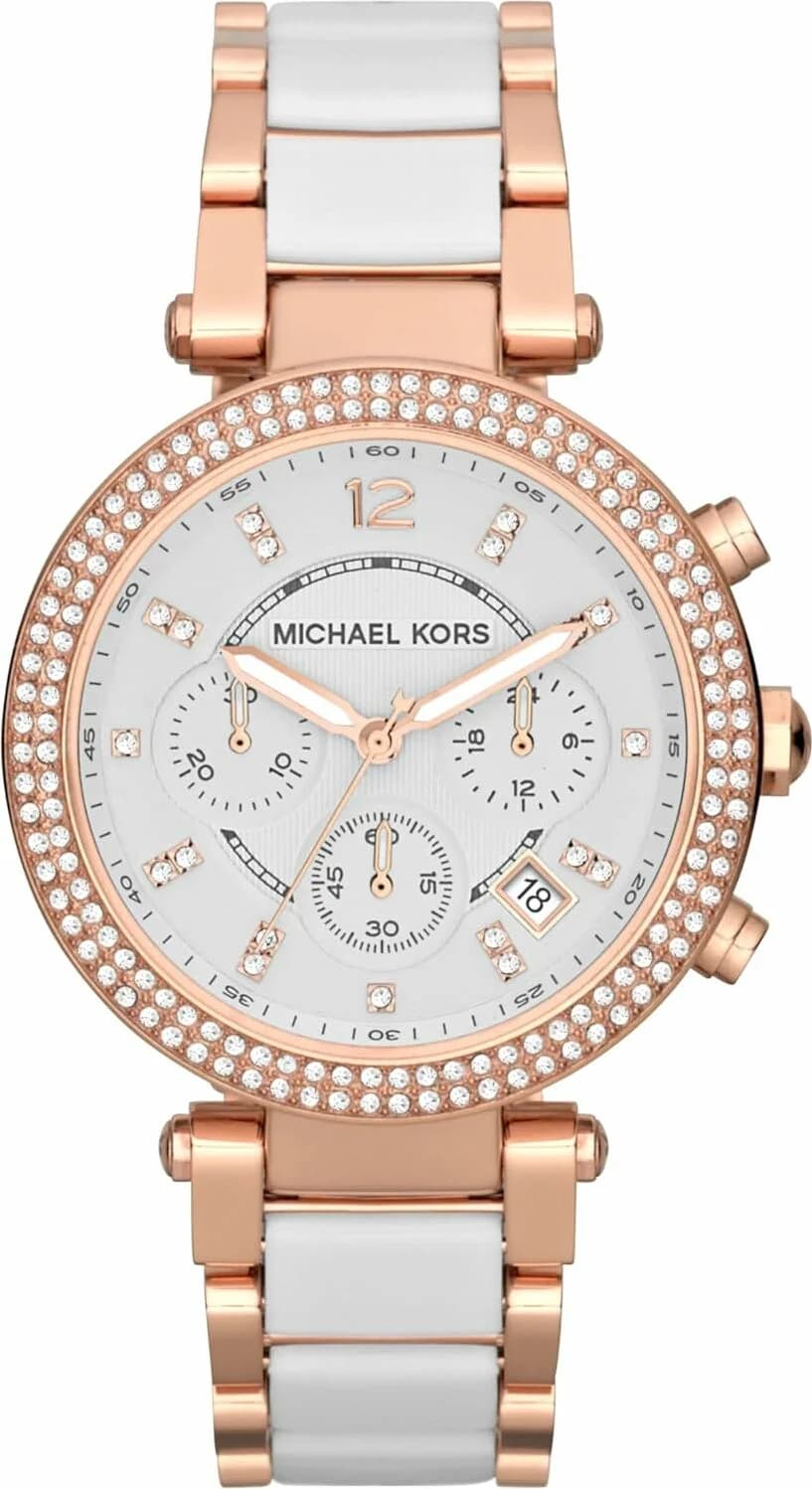 Montre Michael Kors MK7064 Acier Bicolore Or et Argent