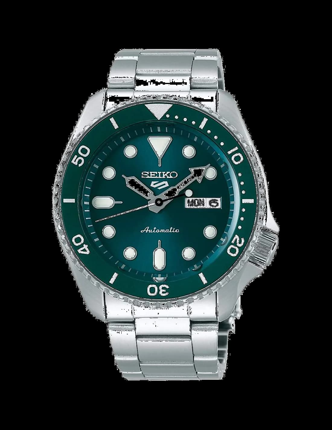 Montre Seiko SRPD61K1 Automatique en Acier avec Cadran Vert
