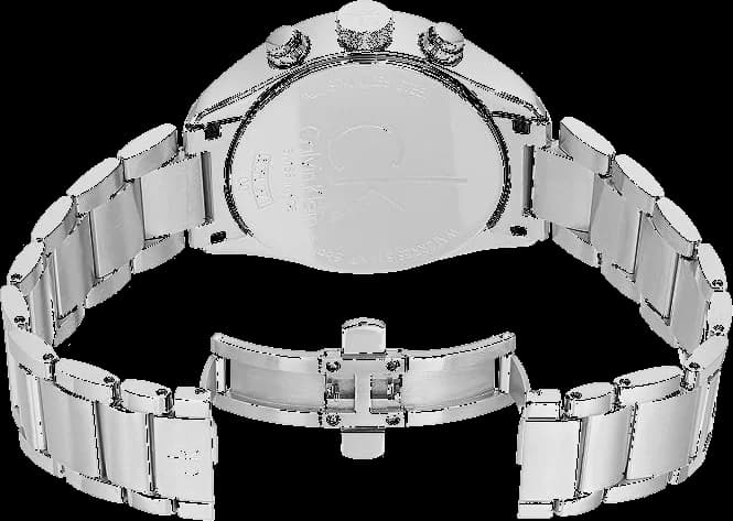 Montre Homme Calvin Klein K2H27104 Chronographe Cadran Noir Acier vue 3