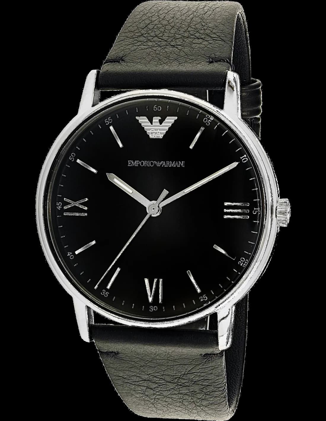 Montre Homme Emporio Armani Kappa AR11013 en Noir et Cuir