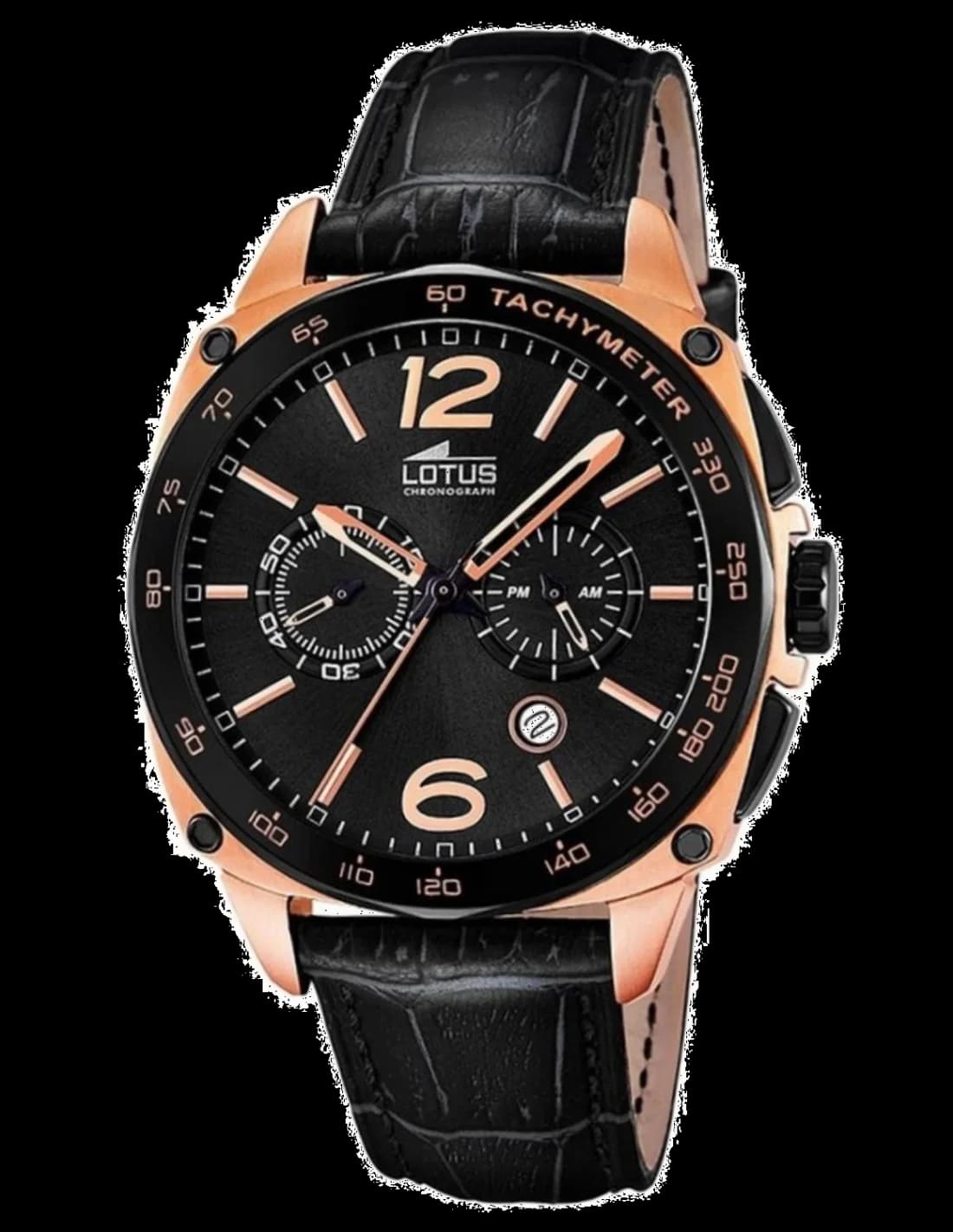 Montre Homme Lotus Smart Casual L18217/3 en Noir et Or Rose