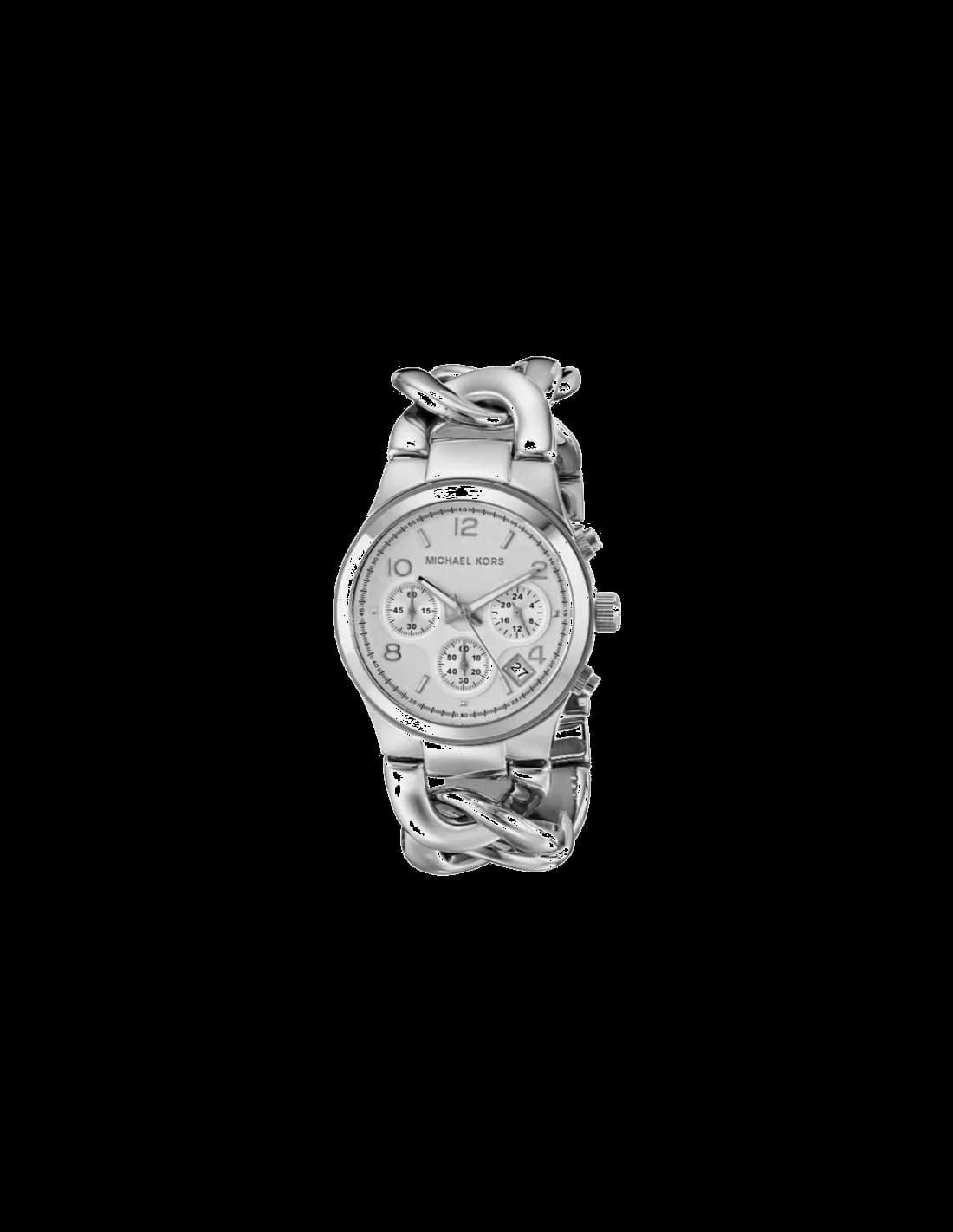 Montre Femme Michael Kors MK3149 Cadran Argent Bracelet Chaîne Acier Inoxydable