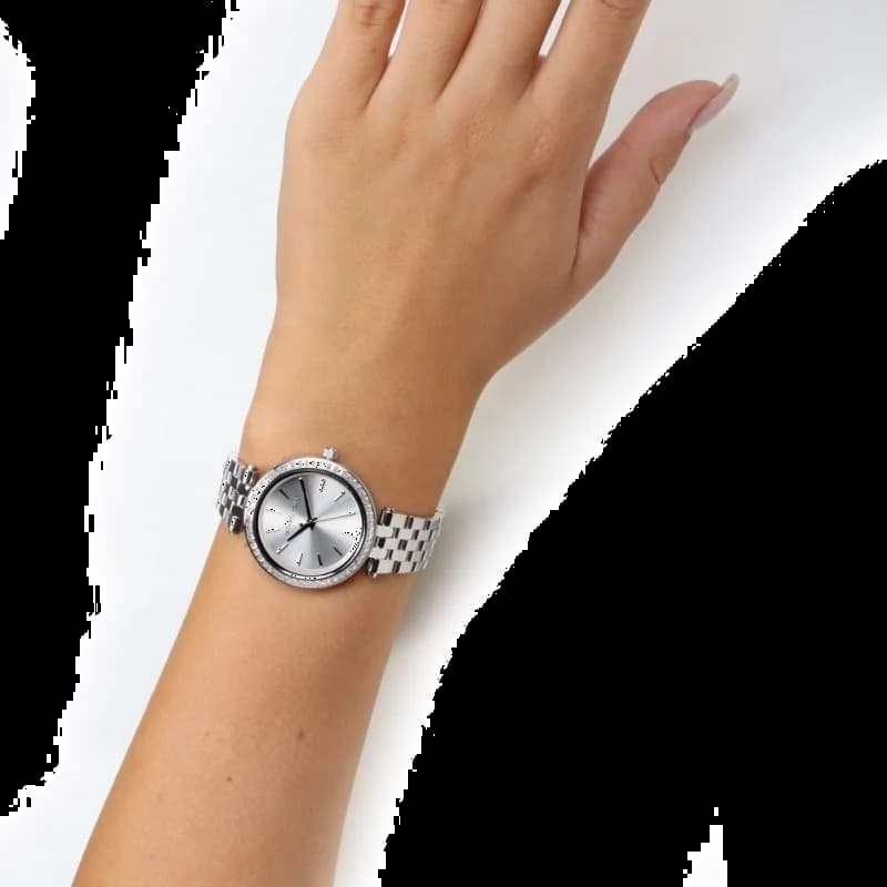 Montre Femme Michael Kors MK3364 Darci Mini en Acier Inoxydable Argent vue 4