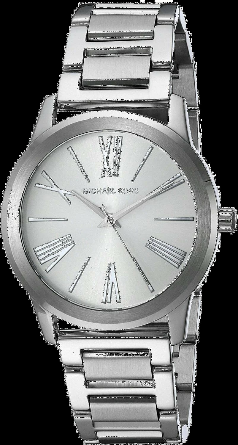 Montre-bracelet Michael Kors MK3489 pour femme en acier argenté
