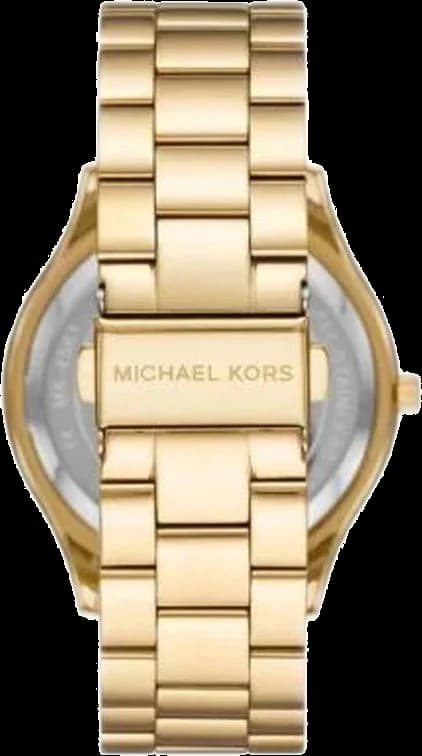 Montre Michael Kors MK4561 Runway - Cadran Léopard - Bracelet Acier Doré - Pour Femme vue 2