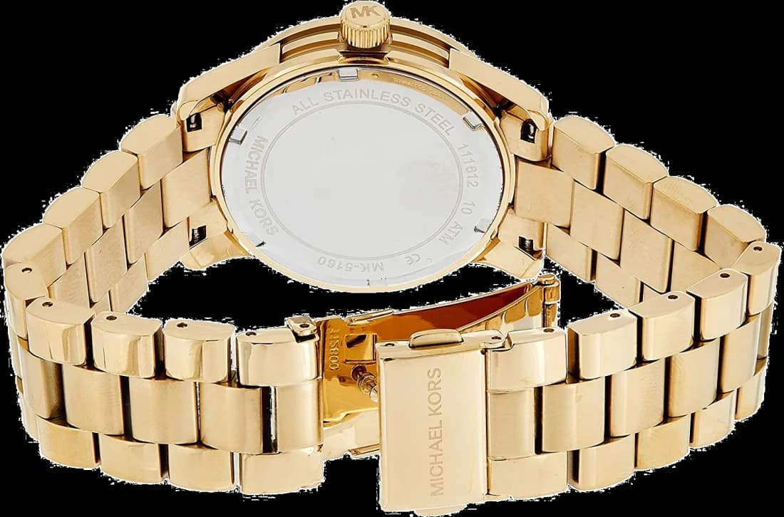 Montre Femme Michael Kors Runway MK5160 en or et acier vue 2