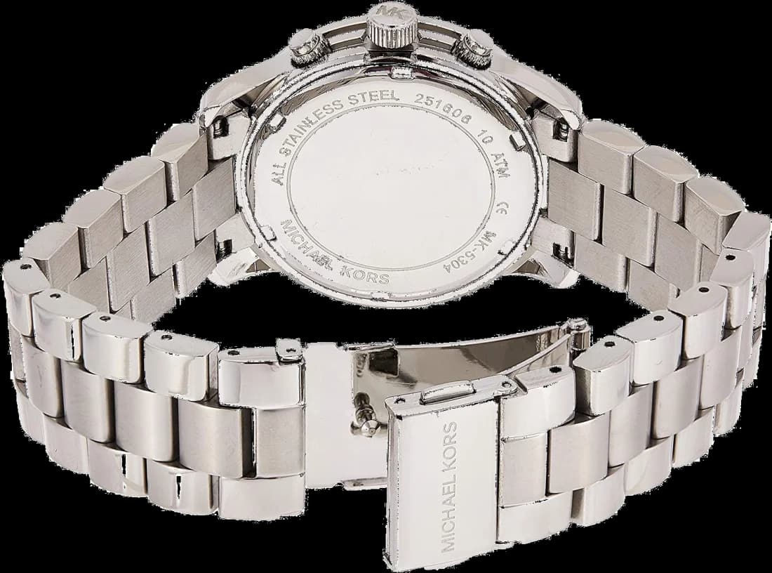 Montre Femme Michael Kors Runway MK5304 en Acier Argenté vue 3