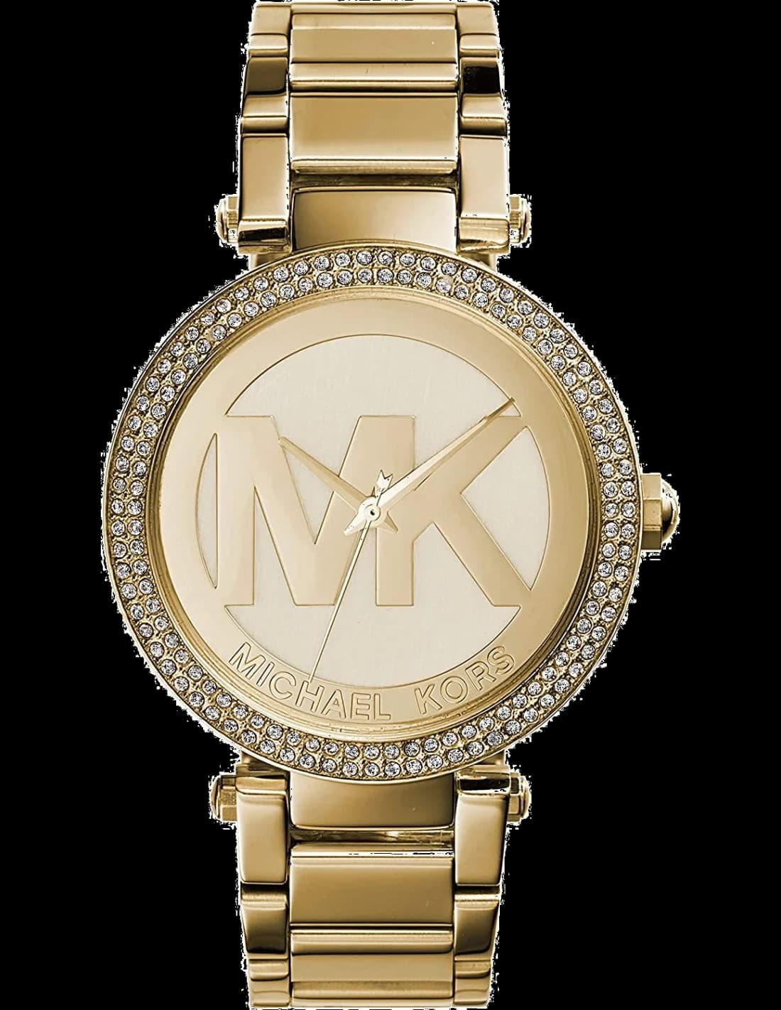 Montre Femme Michael Kors MK5784 Parker Chronographe Acier Doré Cristaux