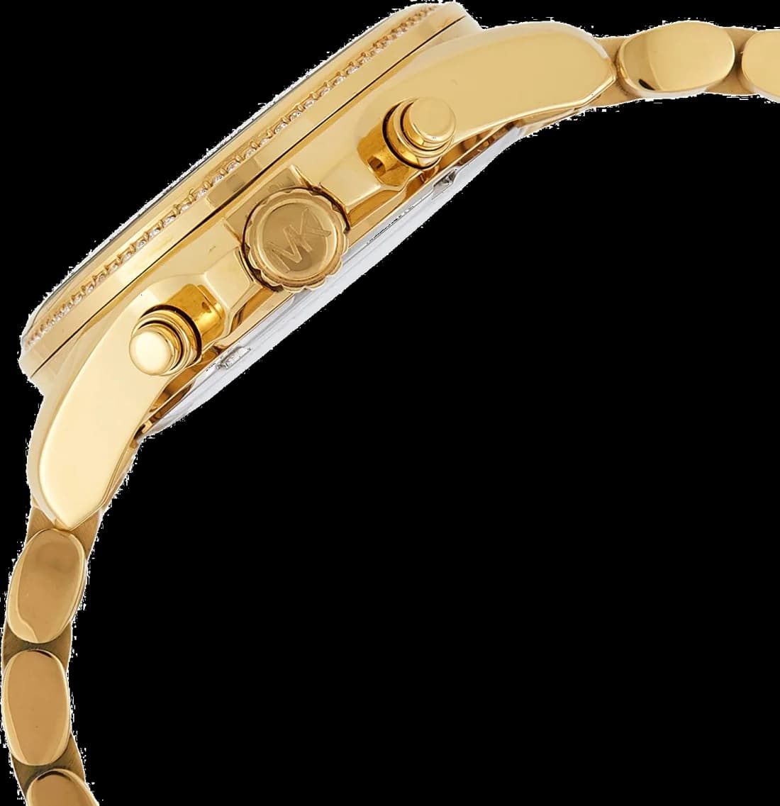 Montre Michael Kors MK6538 Bradshaw Femme en Acier Doré, Chronographe vue 2