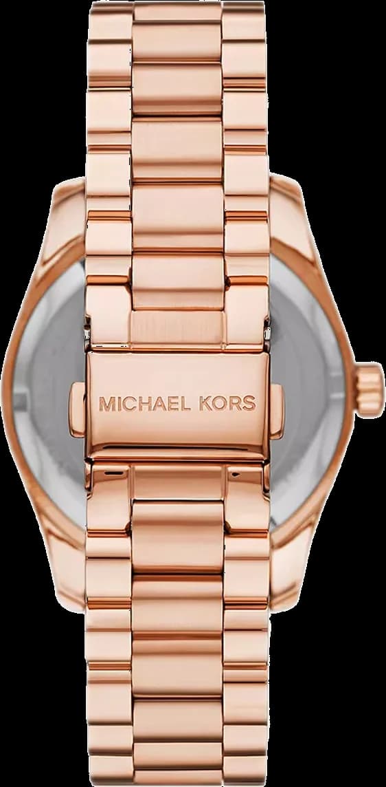 Montre Femme Michael Kors Lexington MK7444 en Acier Or Rose à Cadran Pavé vue 2