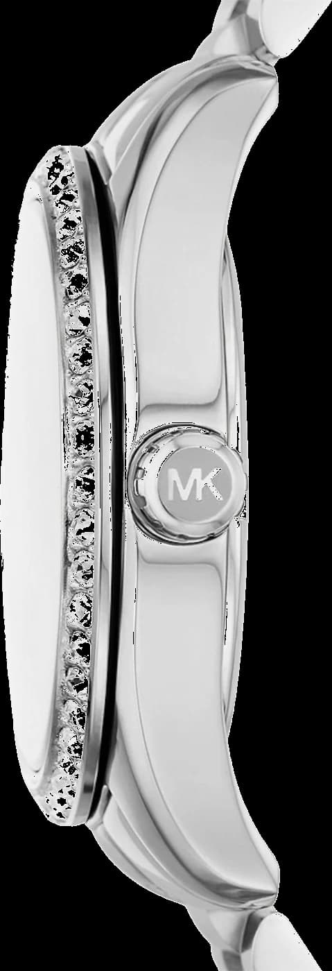 Montre Femme Michael Kors Lexington MK7445 Cadran Argent Pavé & Bracelet Acier vue 2