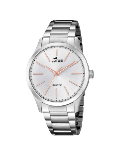 Montre Homme Lotus L15959/5 en acier argenté
