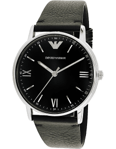 Montre Homme Emporio Armani Kappa AR11013 en Noir et Cuir