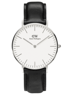 Montre Daniel Wellington Classic Sheffield 36 mm DW00100053 cadran blanc