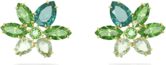 Boucles d'oreilles Swarovski Gema 5658400 en cristaux verts pour femme