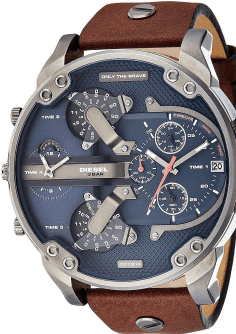 Montre Homme Diesel Mini Daddy DZ7318 en Acier Inoxydable Or Rose