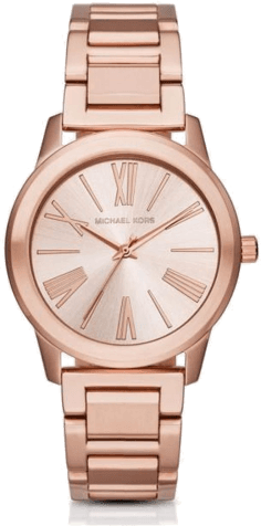 Montre Femme Michael Kors MK3491 Bracelet en acier or rose