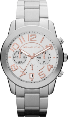 Montre Femme Michael Kors Mercer MK5725 en acier argenté