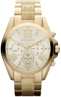Montre Femme Michael Kors Bradshaw MK5722 Cadran Doré Bracelet Acier Or