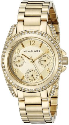 Montre Femme Michael Kors MK5639 Mini Blair en acier doré