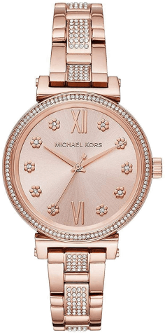Montre Femme Michael Kors Sofie MK3882 en Acier Or Rose