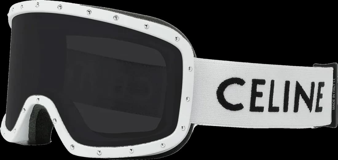 Masque de ski Celine CL40196U24A Blanc Mat Unisexe