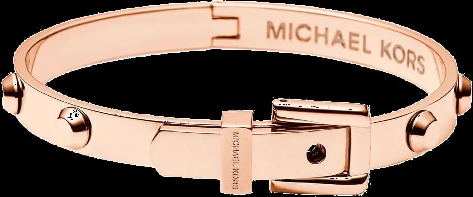 Bracelet Jonc Astor Michael Kors MKJ1821791 en acier or rose pour femme