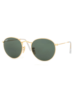 Lunettes de soleil Ray-Ban Round Metal RB3447 001 Doré Rondes