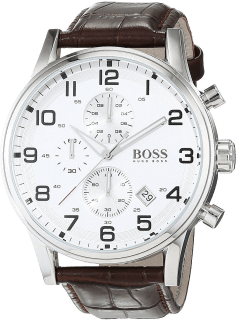 Montre Hugo Boss 1512447 avec Bracelet en Cuir Marron