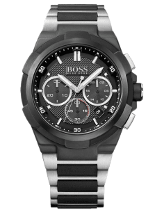 Montre Hugo Boss Homme 1513368 Acier Inoxydable Cadran Gris Sport