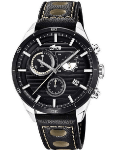 Montre Lotus L18531/1 Chronographe en Acier Inoxydable