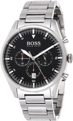 Montre Homme Hugo Boss 1513712 Chronographe Acier Inoxydable Cadran Noir