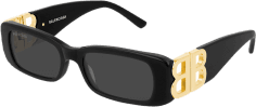 Lunettes de soleil Balanciaga Everyday BB0096S rectangulaires
