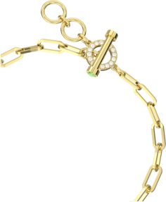 Bracelet Swarovski Teddy ours en métal plaqué or rose