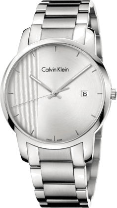 Montre Homme Calvin Klein City K2G2G14X - Cadran et bracelet acier inoxydable argenté