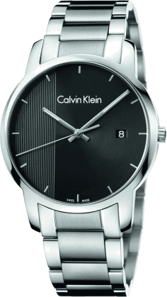 Montre Homme Calvin Klein K2G2G14Y en Acier Inoxydable, Cadran Noir