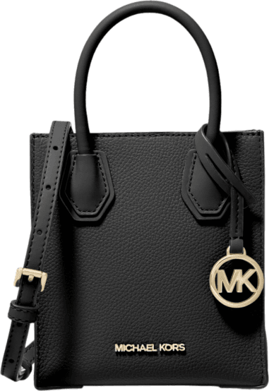 Très petit sac à main Michael Kors Mercer à bandoulière en cuir grainé Safiano