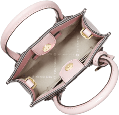 Très petit sac à main Michael Kors Mercer à bandoulière en cuir grainé Safiano