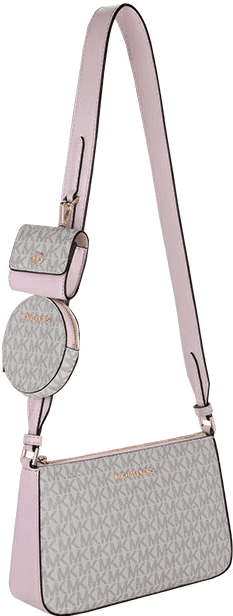 Petit sac Michael Kors à épaule Jet Set Travel à logo et à pochettes