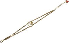 Bracelet Guess ajustable en métal plaqué or pour femme - Réf. 109804