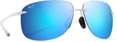 Lunettes de soleil Maui Jim Hikina transparent B445-05CM verres polarisés