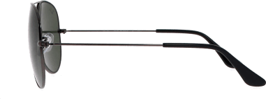 Lunettes de soleil Ray-Ban Aviator Classic gun metal RB3025 W0879 forme pilote