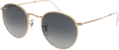 Lunettes de soleil Ray-Ban Round Metal RB3447 001/71 Rondes dorés or