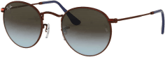 Lunettes de soleil Ray-Ban Round Metal RB3447 9003/96 marron cuivre
