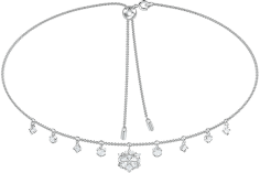 Collier Swarovski Magic 5409271 pour Femme en Blanc Rhodié