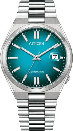 Montre Citizen NJ0151-88X Automatique Homme - Cadran Bleu Sarcelle, Bracelet Acier
