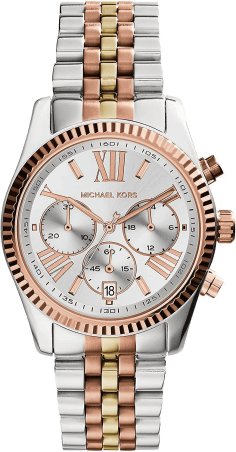 Montre Michael Kors MK5735 Bracelet Tricolore Acier 44mm