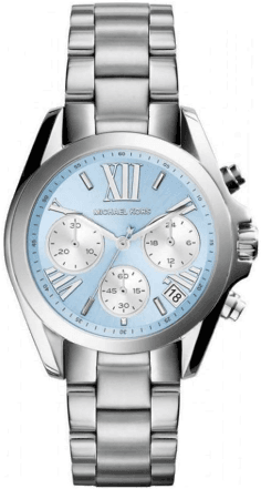 Montre Femme Michael Kors MK6098 Bradshaw Acier Cadran Bleu Pastel